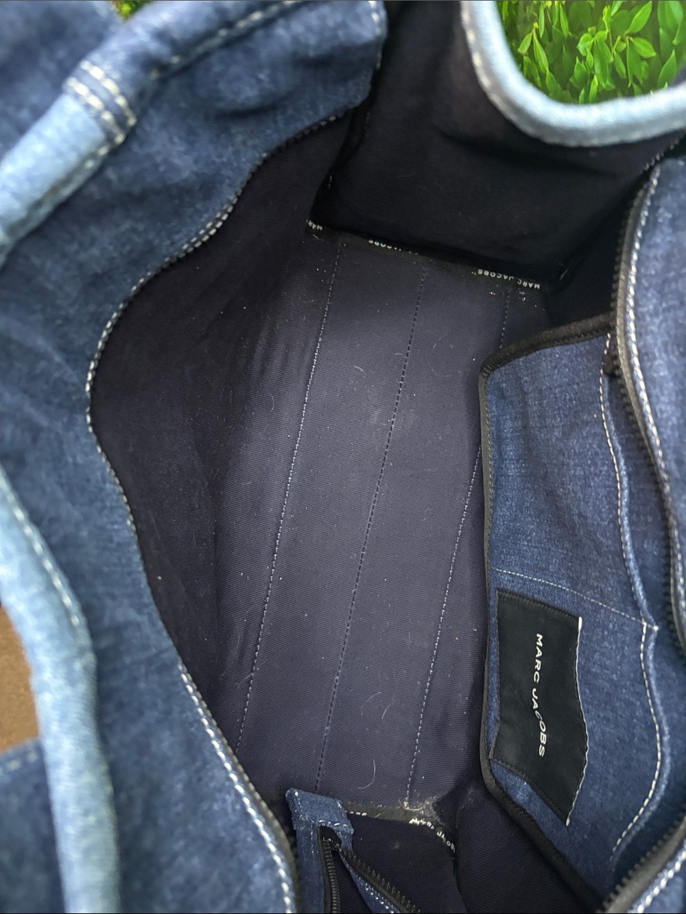 Marc Jacobs Blue Patchwork Denim Tote Bag - Picture 5 of 12